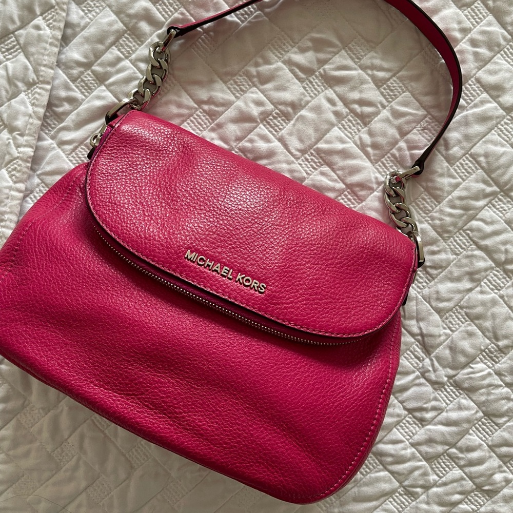 Michael Kors Hot Pink Hobo Bag